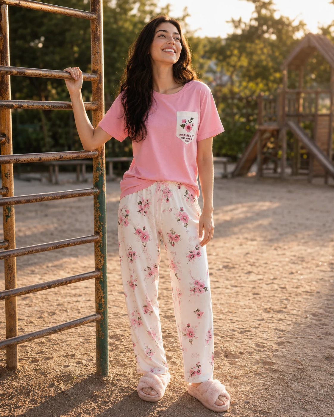 Floral Dream Pajama Set thumbnail 3