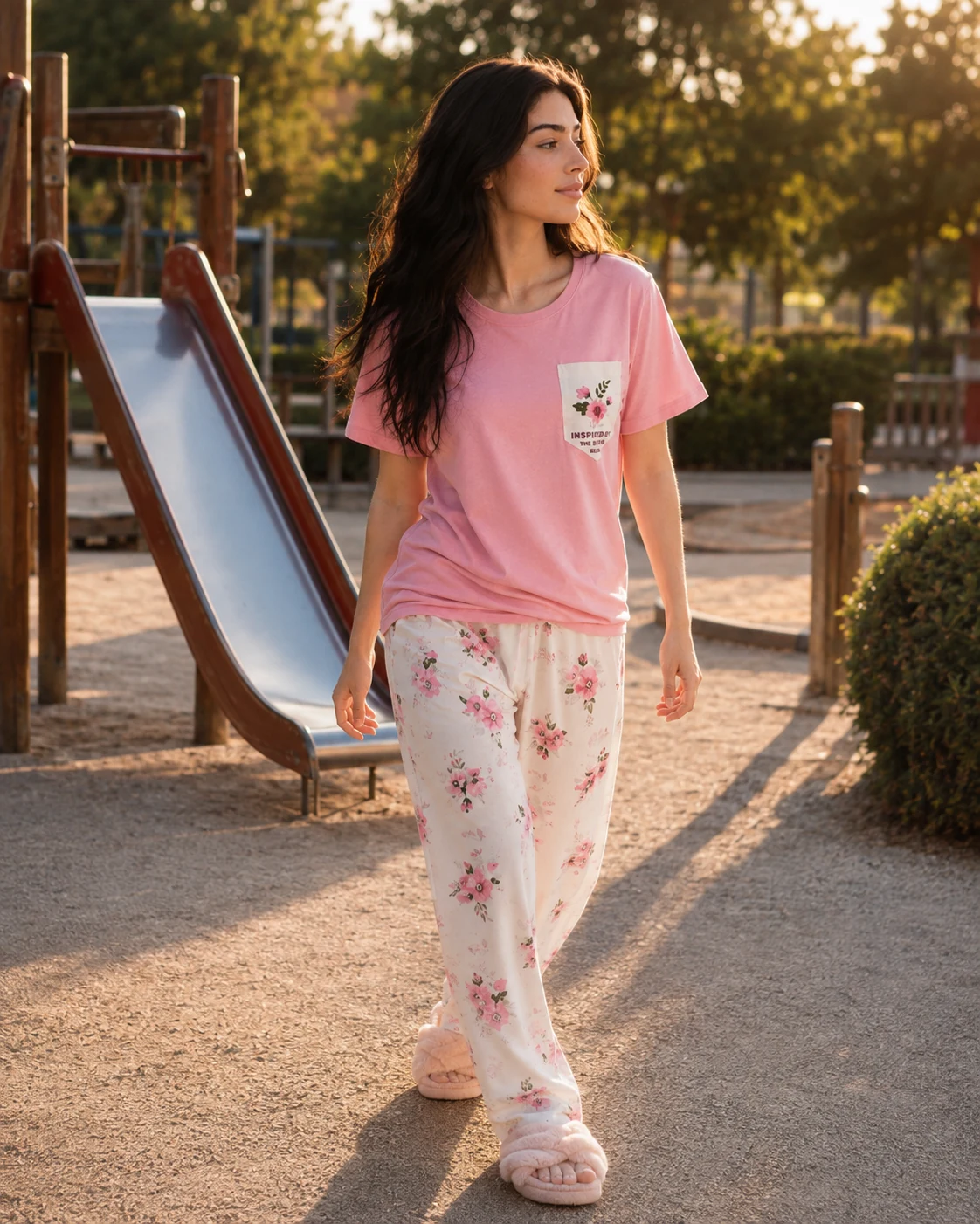Floral Dream Pajama Set thumbnail 4